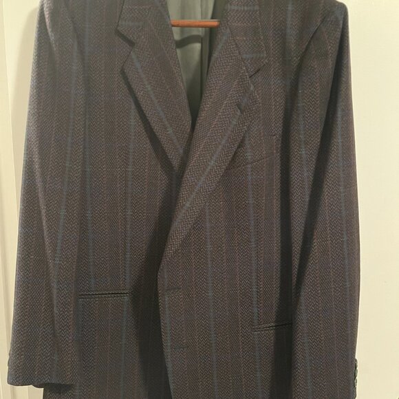 Men's blazer. Paolo de Barberino Harry Rosen Virgin Wool/Cashmere. 42R - Picture 2 of 7
